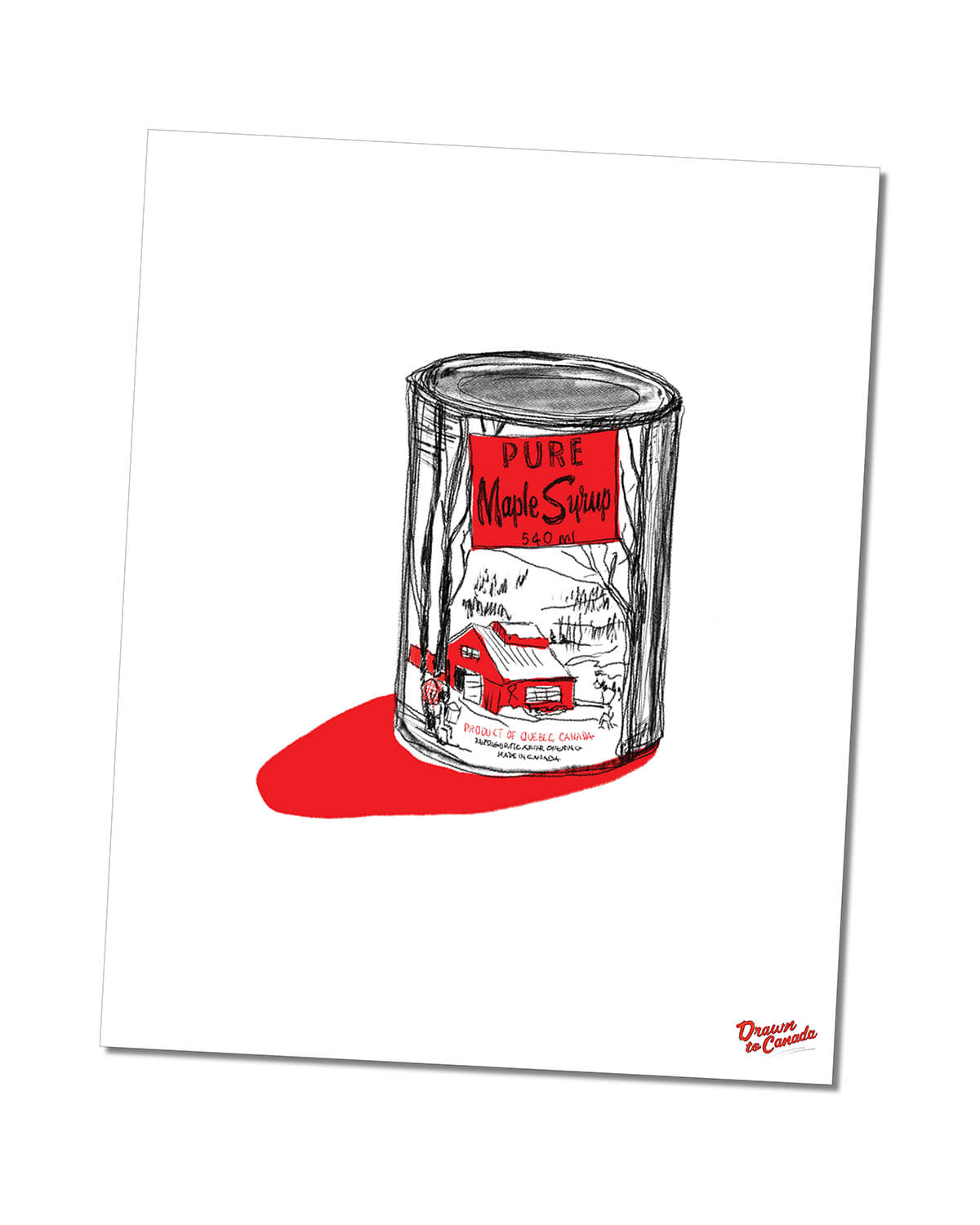 Art Print - Maple Syrup