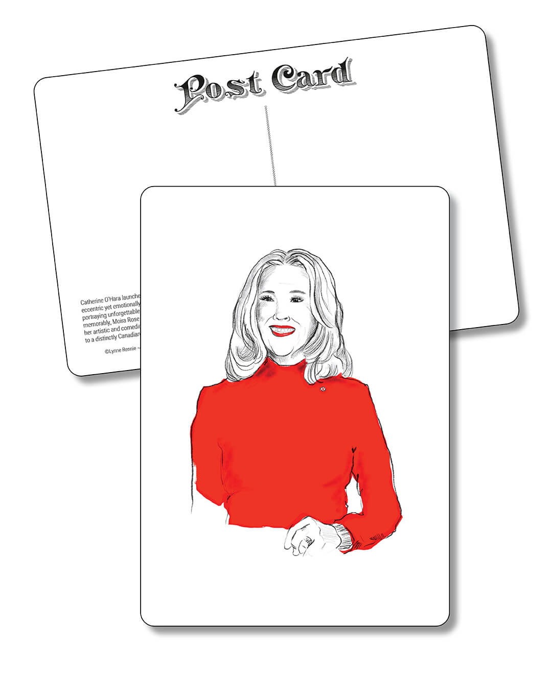 Postcard - Catherine O'Hara