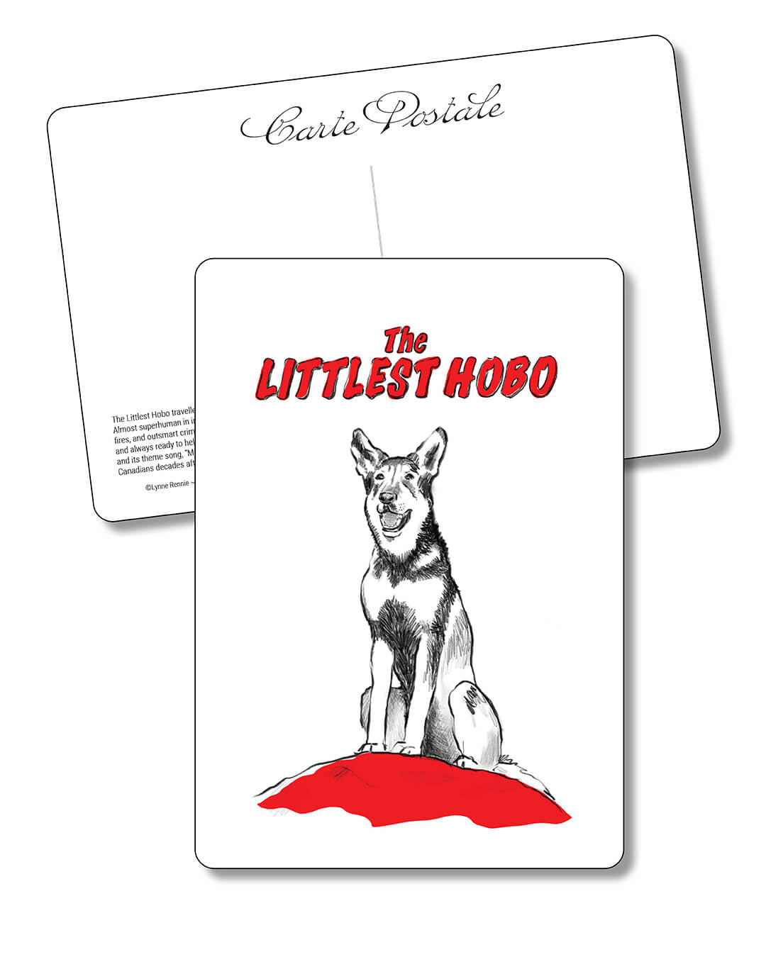 Postcard - The Littlest Hobo