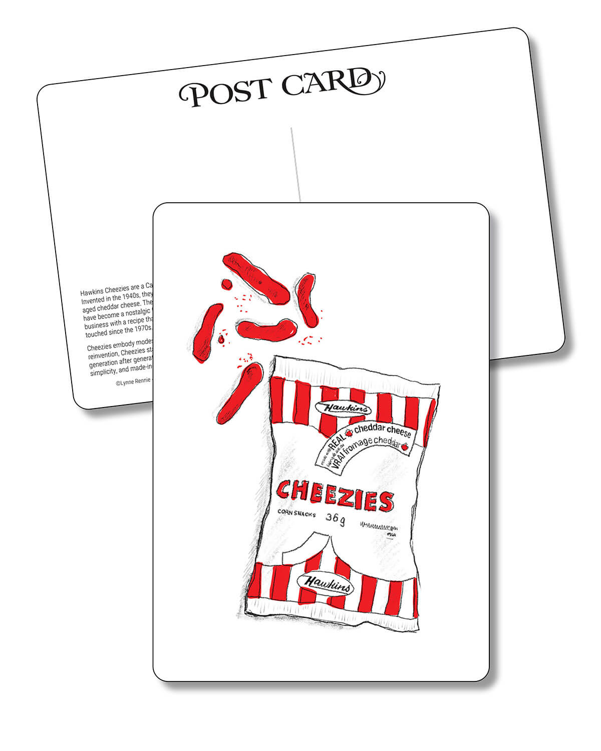 Postcard - Cheezies