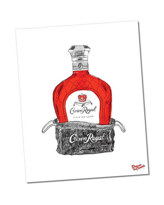 Art Print -  Crown Royal Canadian Whisky