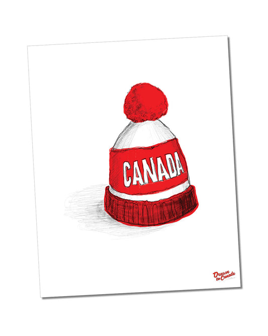 Art Print - Canada Toque