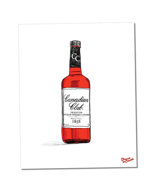 Art Print - Canadian Club Whisky