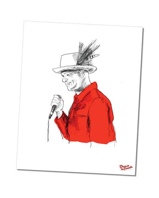 Art Print - Gord Downie and the Tragically Hip