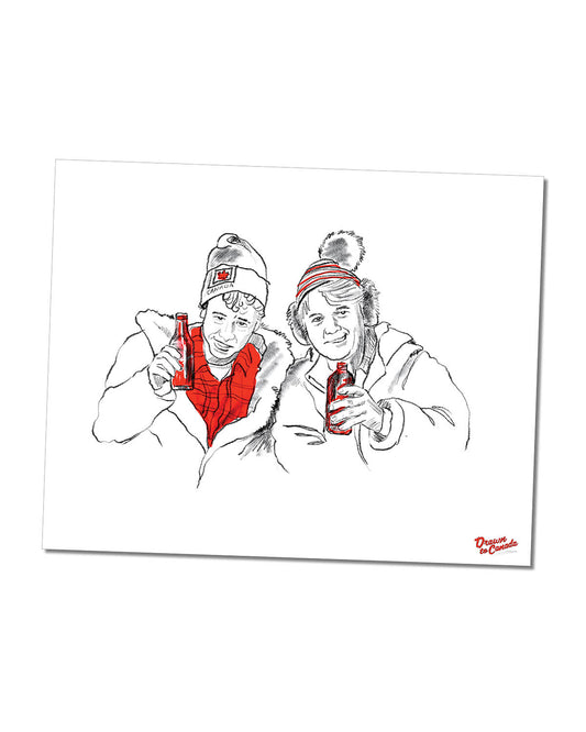 Art Print - Bob and Doug McKenzie