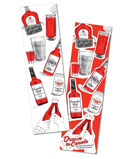 Bookmark - Canadian Drinks