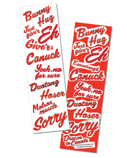 Bookmark - Canadian Words