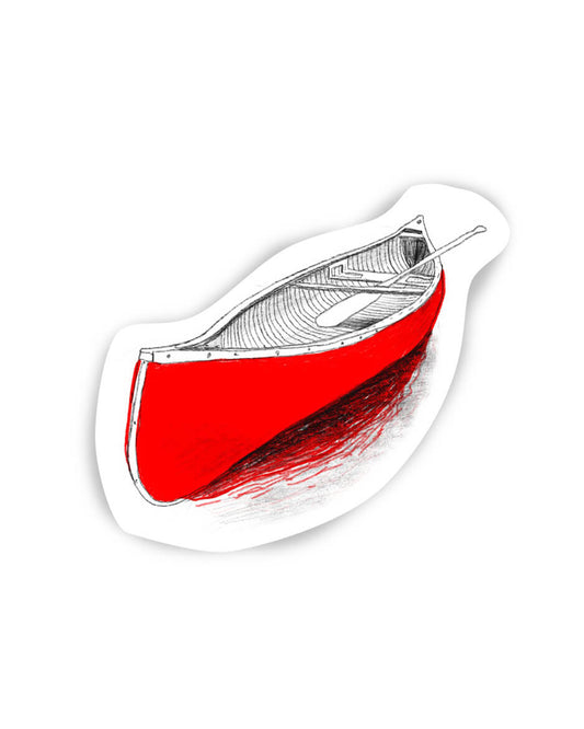 Vinyl Sticker - The Canoe