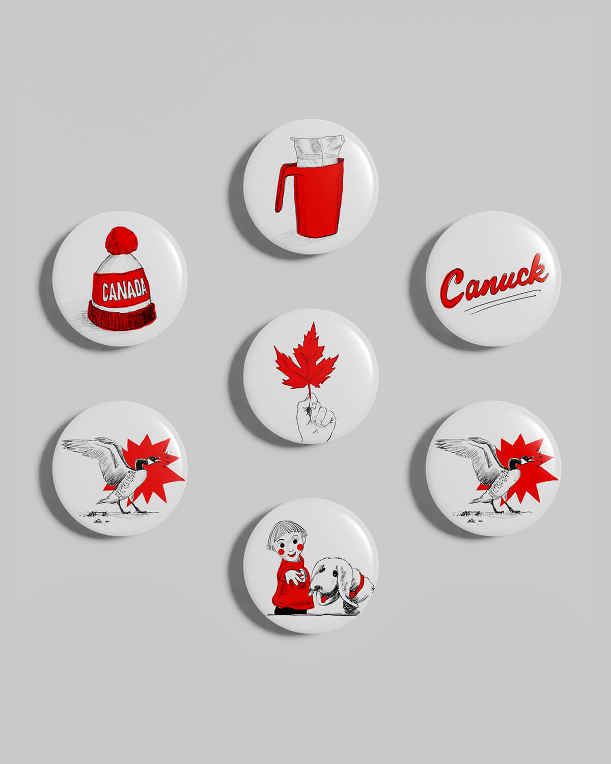 Button Pin - Canada Goose