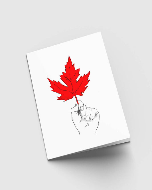 Greeting Card - The Maple Leaf