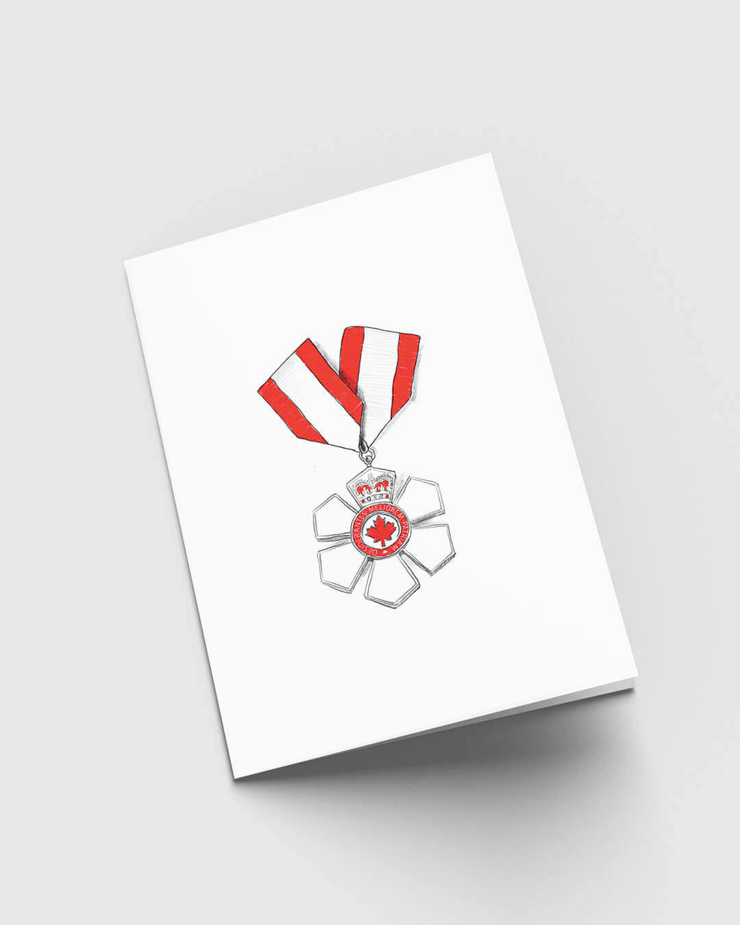 Greeting Card - Order of Canada