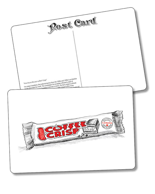 Postcard - Coffee Crisp Chocolate Bar