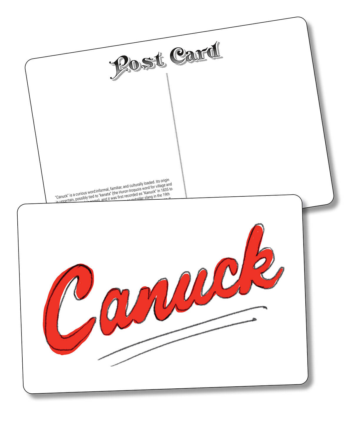 Postcard - Canuck