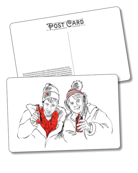 Postcard - Bob & Doug McKenzie