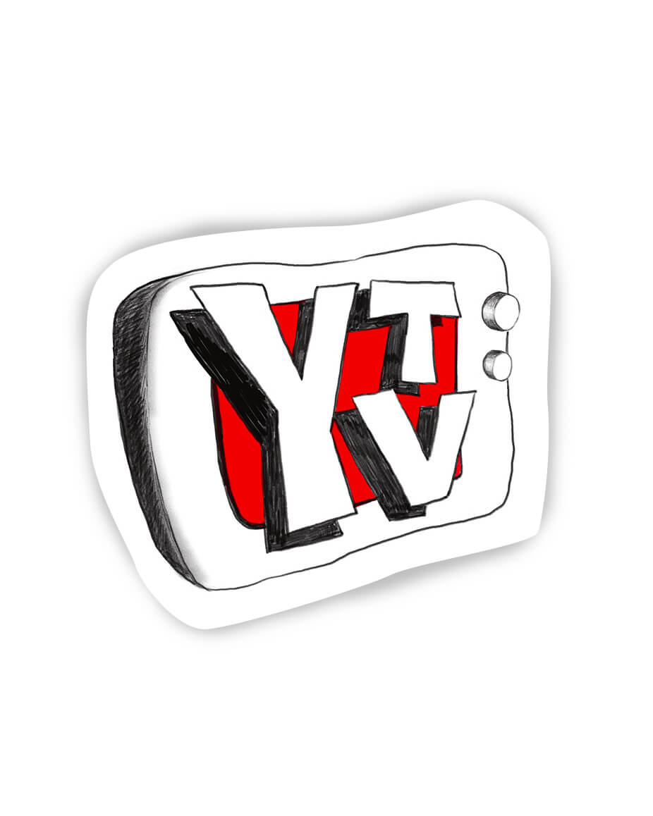 Vinyl Sticker - YTV