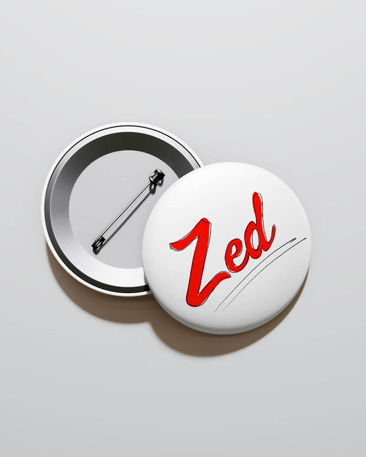 Button Pin - Zed